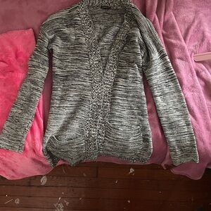 Women's Gray Knit Sweater